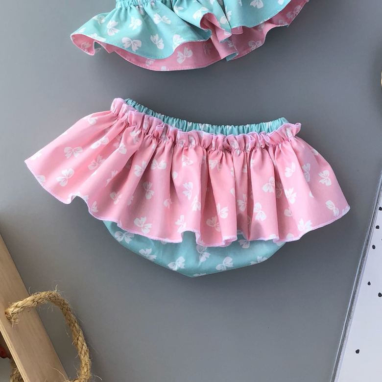 Блумеры "С одной рюшей на спинке"