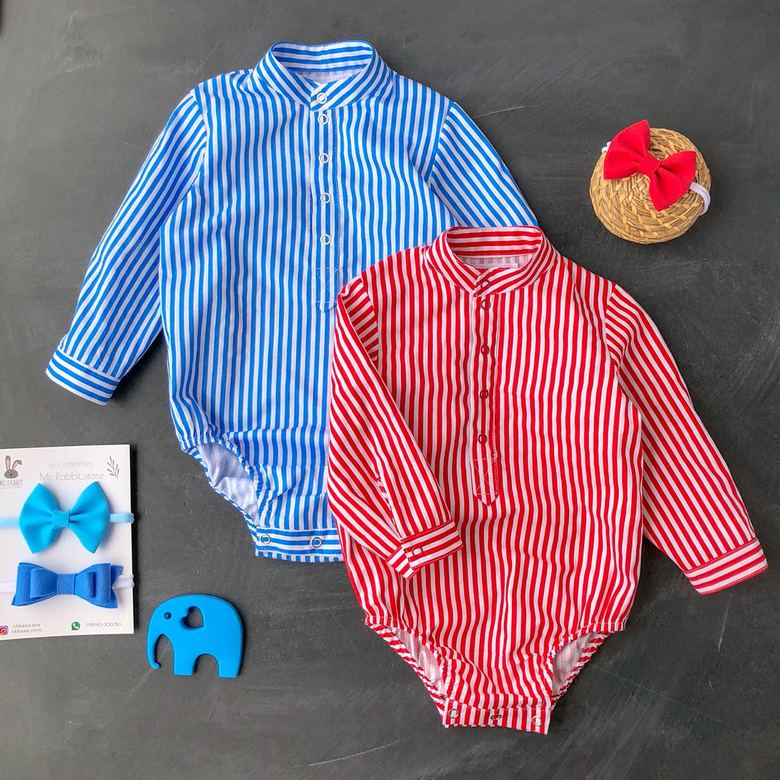 Рубашка - боди длинный рукав