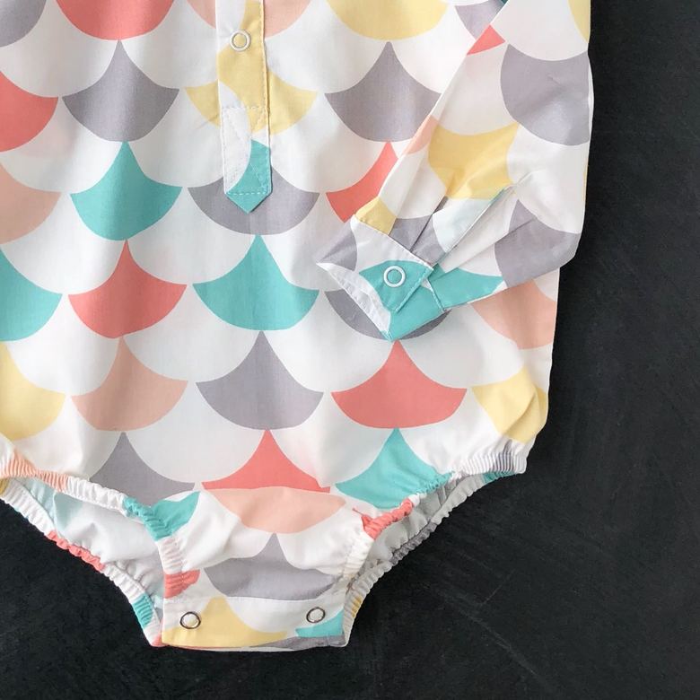 Рубашка - боди длинный рукав