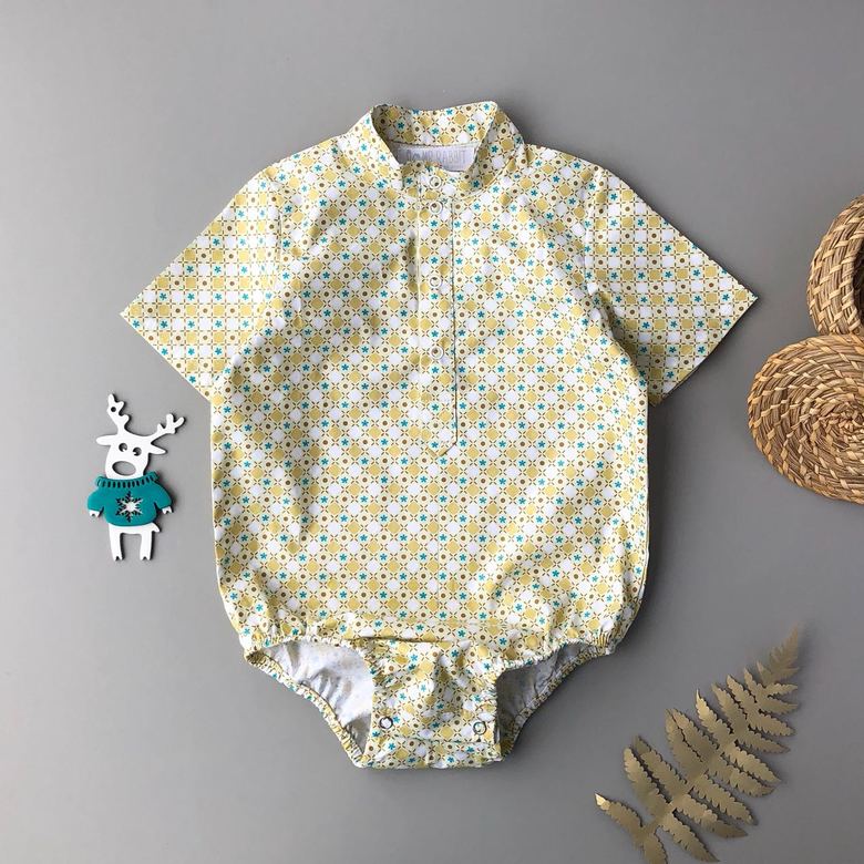 Рубашка - боди короткий рукав