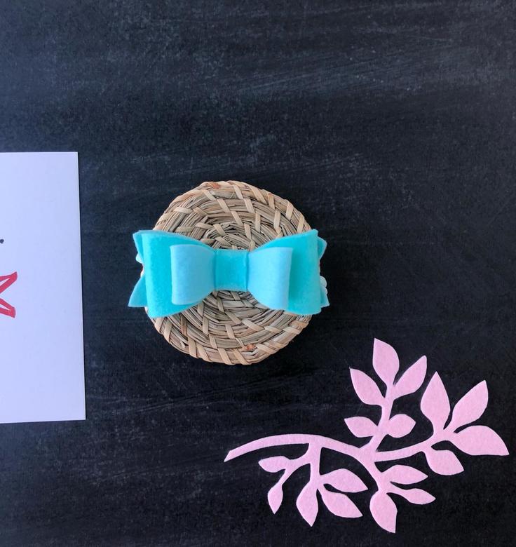 Бантик фетр "Тиффани"