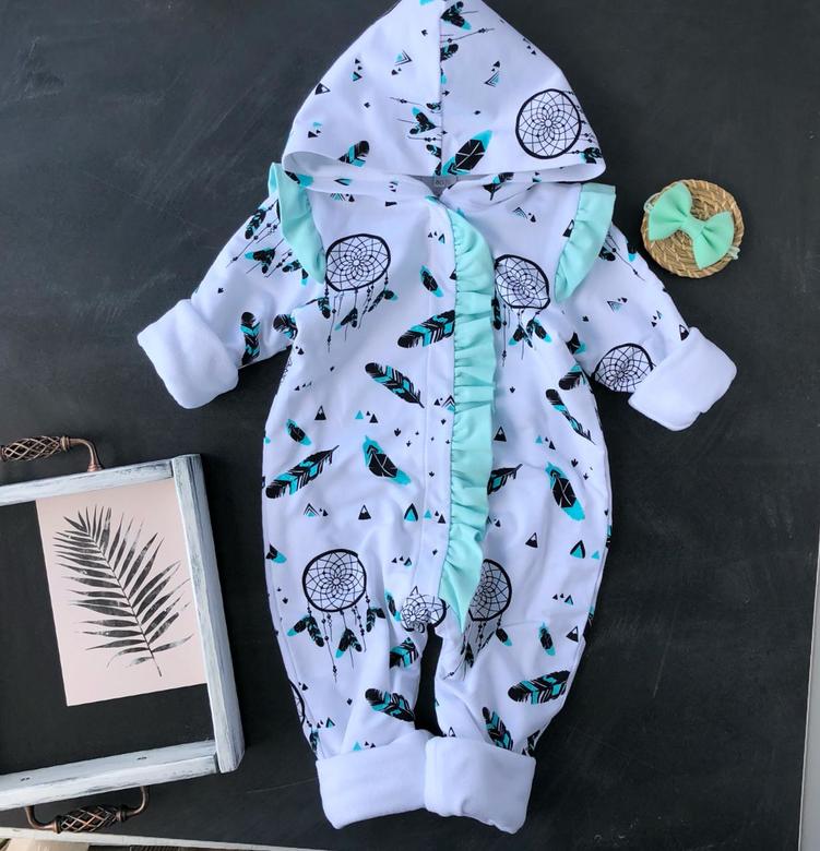 Комбез Флис Рюша