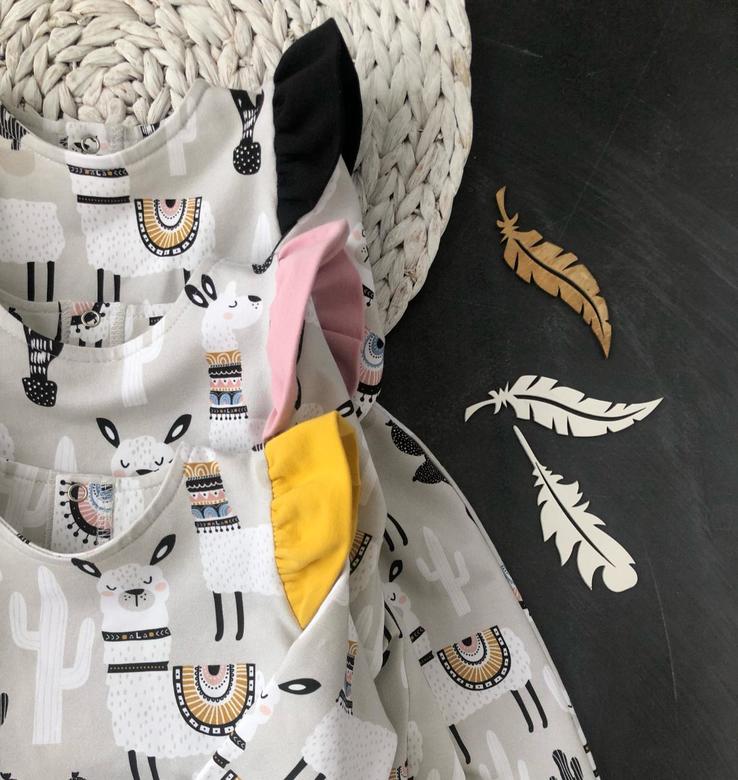 Платье трикотажное Рюша