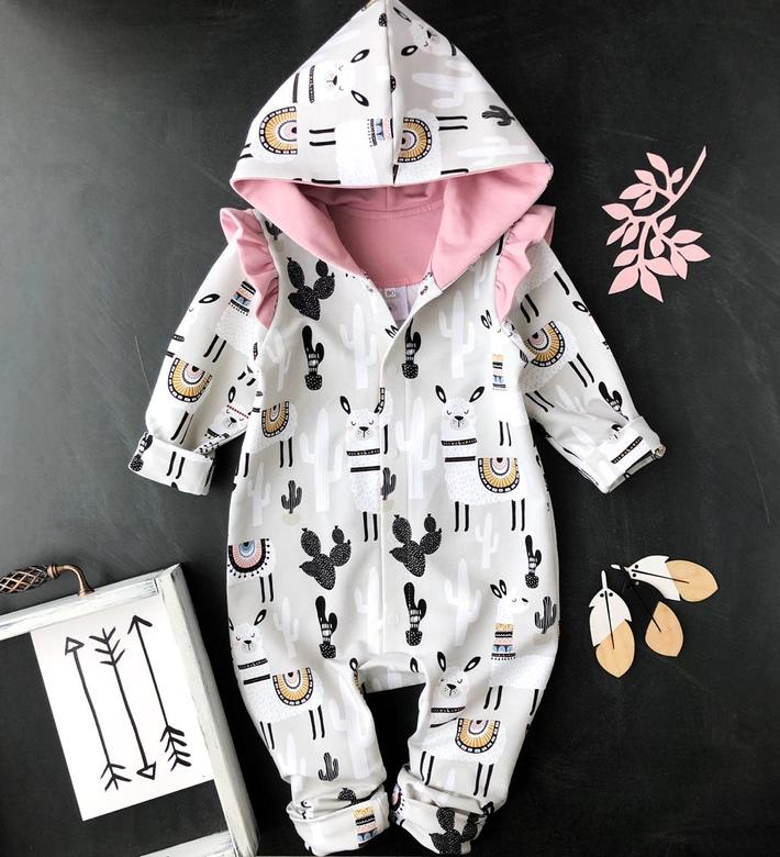 Комбез трикотажный Рюша