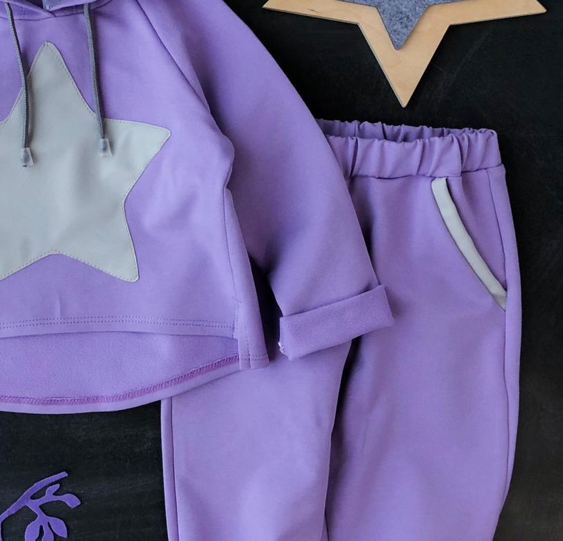 Укороченная толстовка + Штаны с карманами