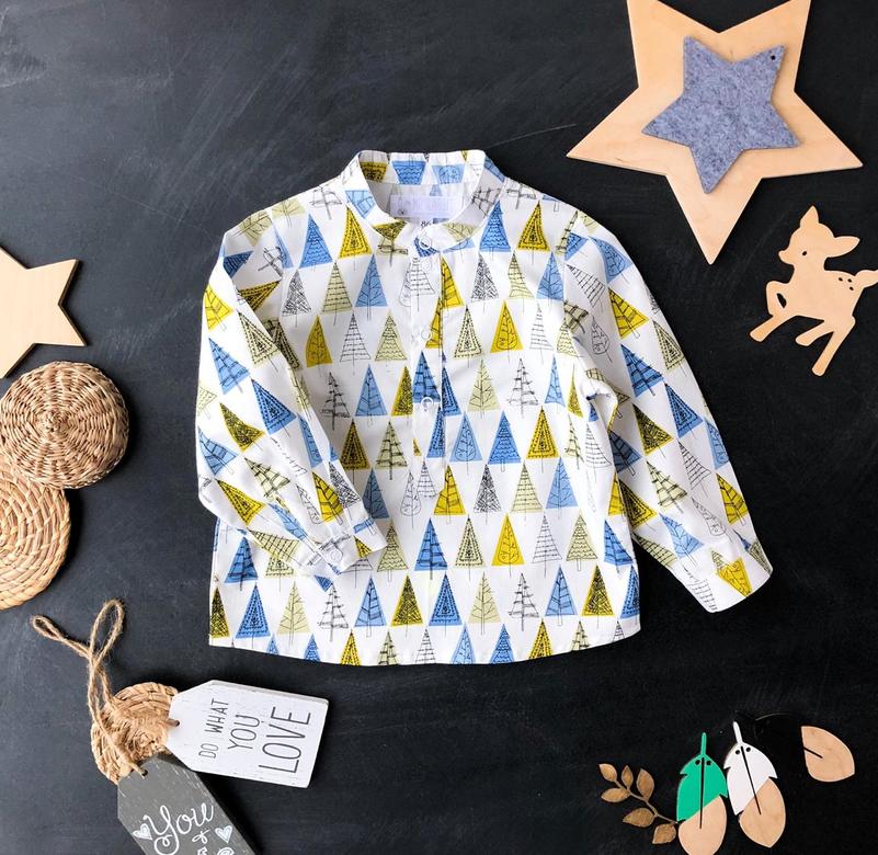 Рубашка классика длинный рукав