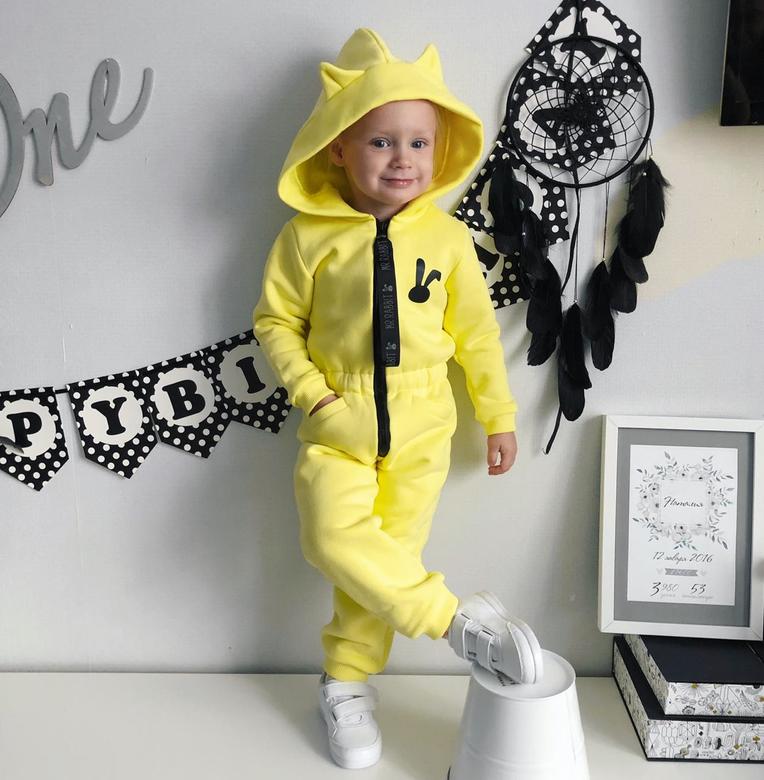 Комбез CAT Желтый Начес