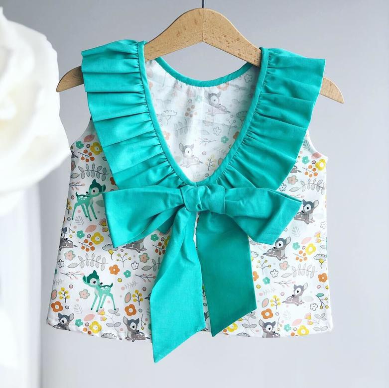 Топ с открытой спиной