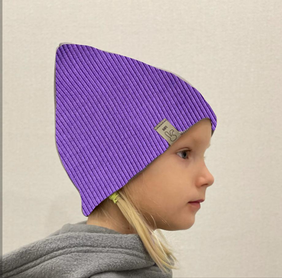 Кашкорсе для набора  Mr.rabbit шапка-снуд  Фиолетовый