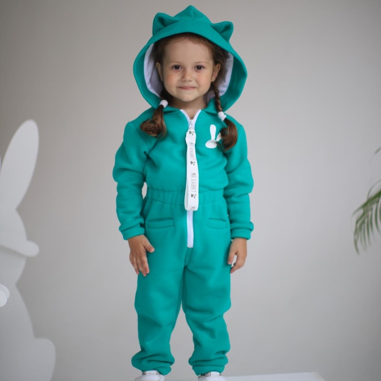 Комбез CAT зеленый (малахит)