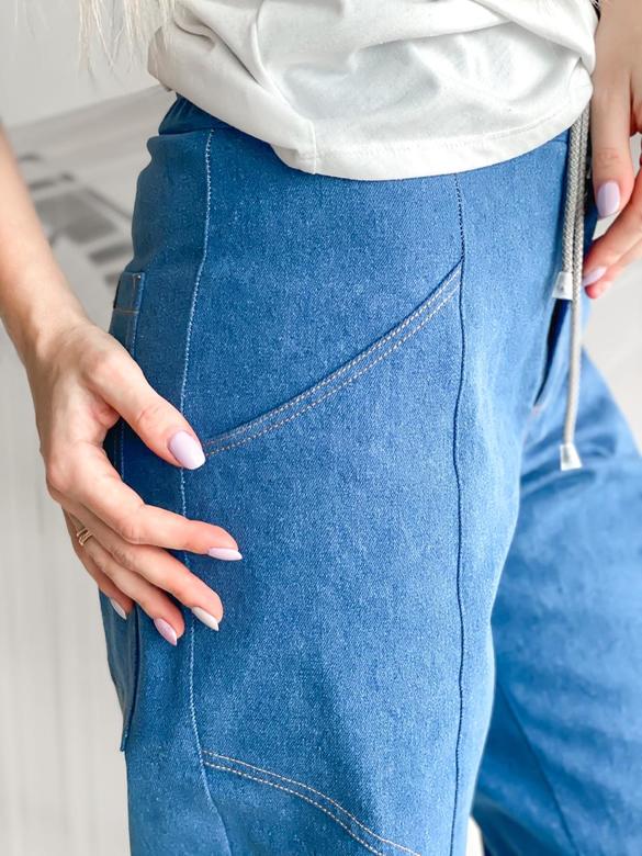 Джоггеры Синие