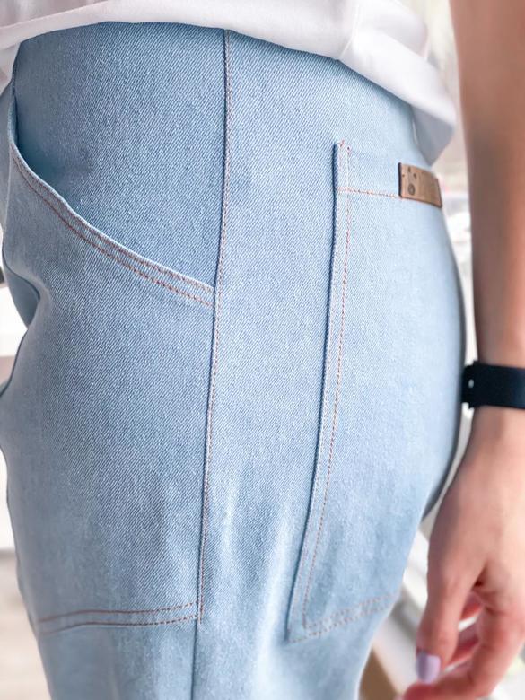 Джоггеры Голубые