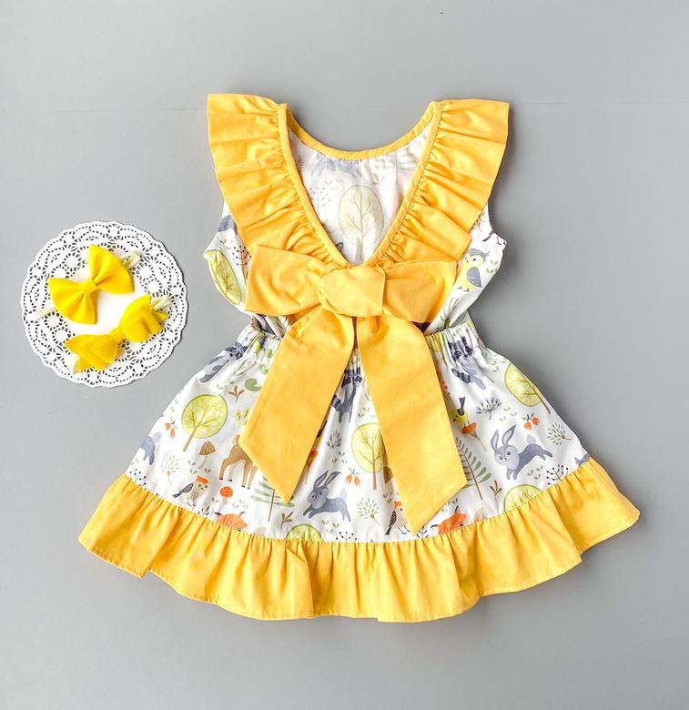 Топ с открытой спиной + Блумеры с двойной юбочкой