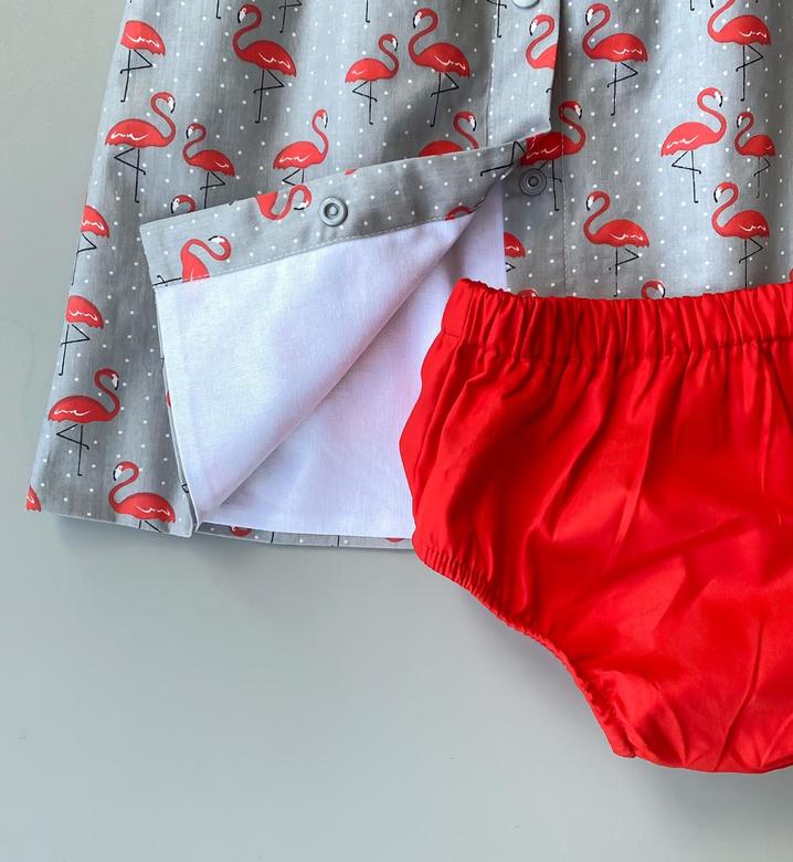 Укороченное платье