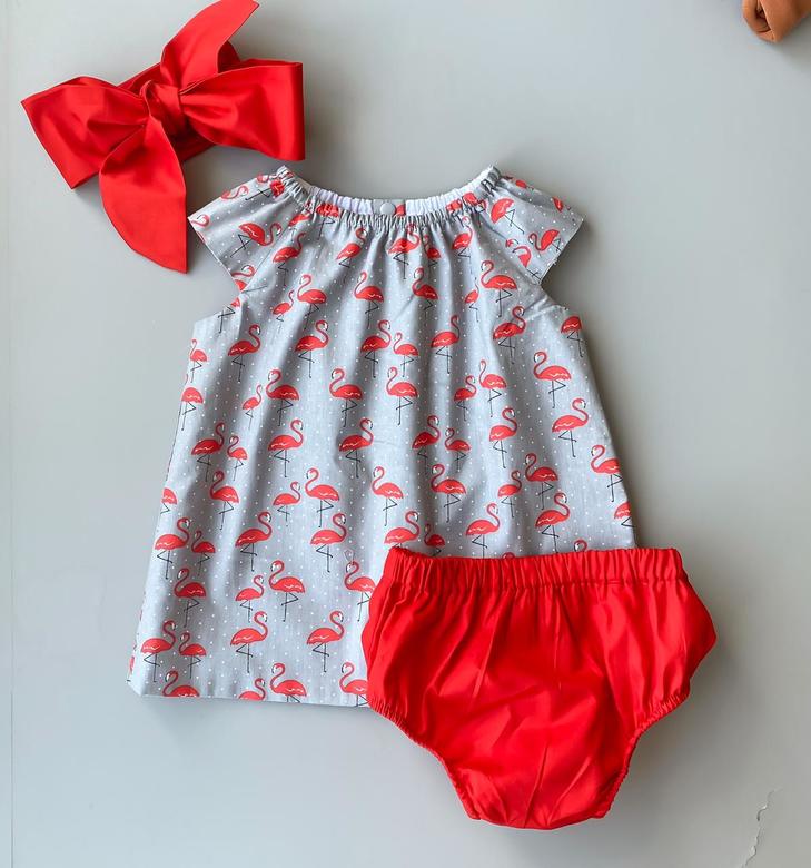 Укороченное платье