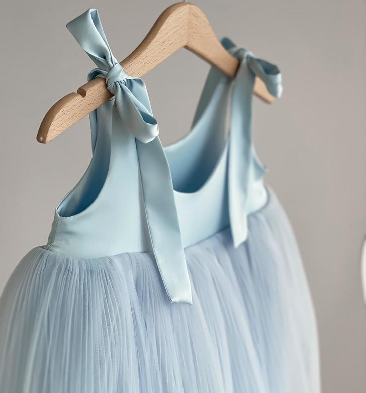 Платье "Натали" голубое