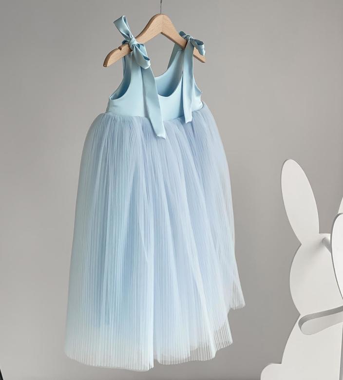 Платье "Натали" голубое