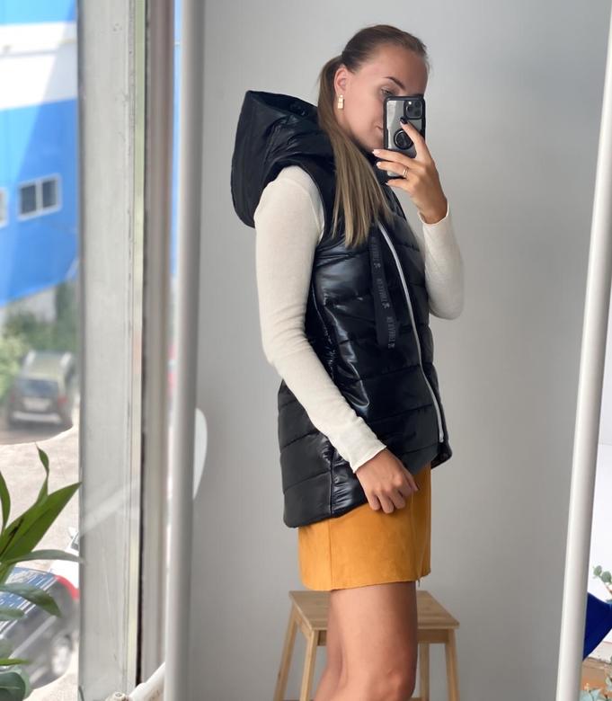 Удлиненная Жилетка