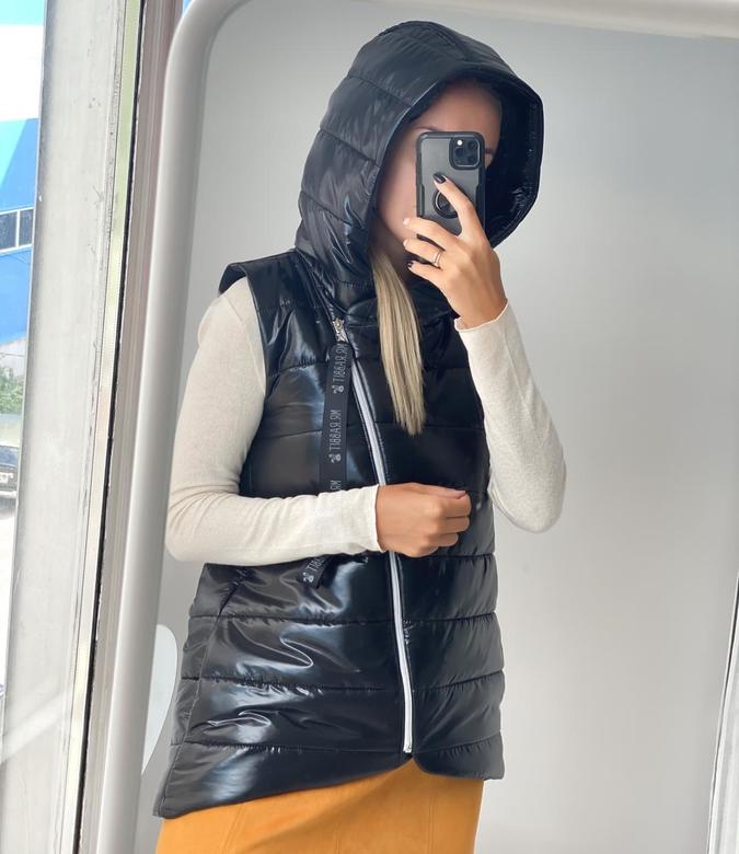 Удлиненная Жилетка