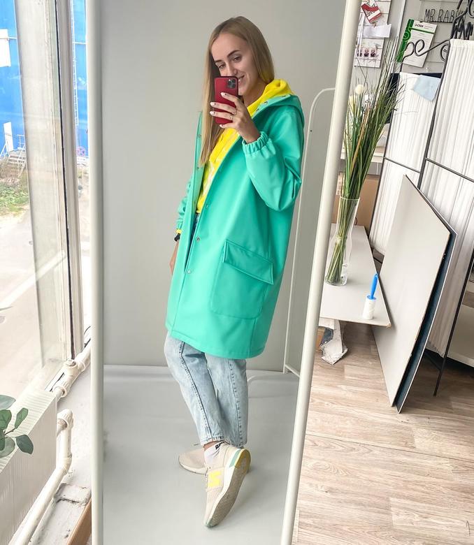 Плащ Rain Аквамарин