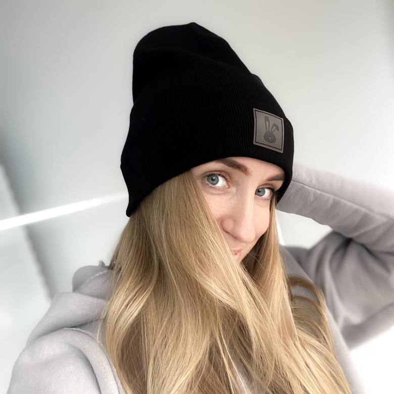 Шапка MR.Rabbit Черная