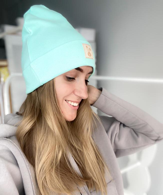 Шапка MR.Rabbit Мята