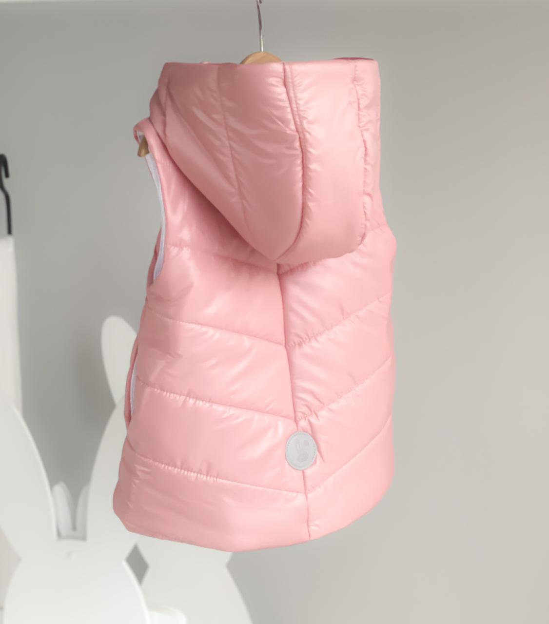 Удлиненная Жилетка Монклер Розовый