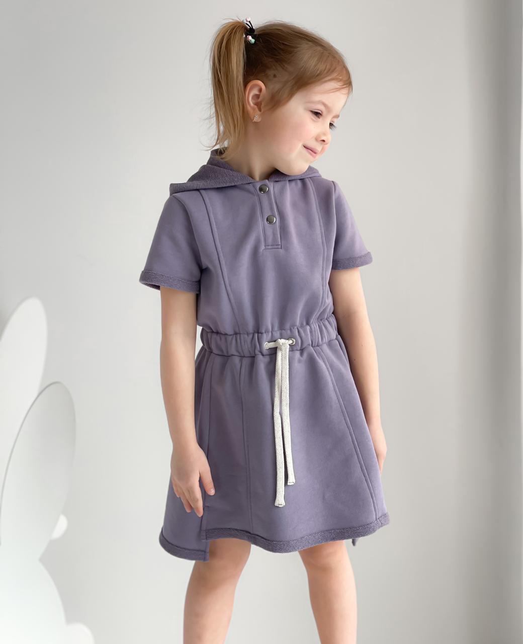 Платье Поло Лаванда