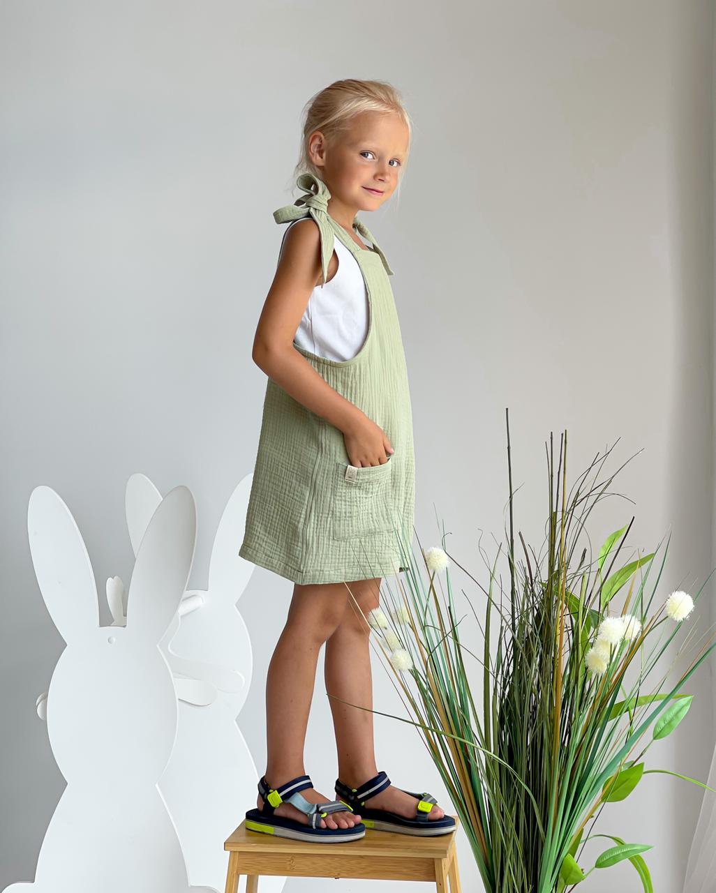 Комбишорты Муслин Олива