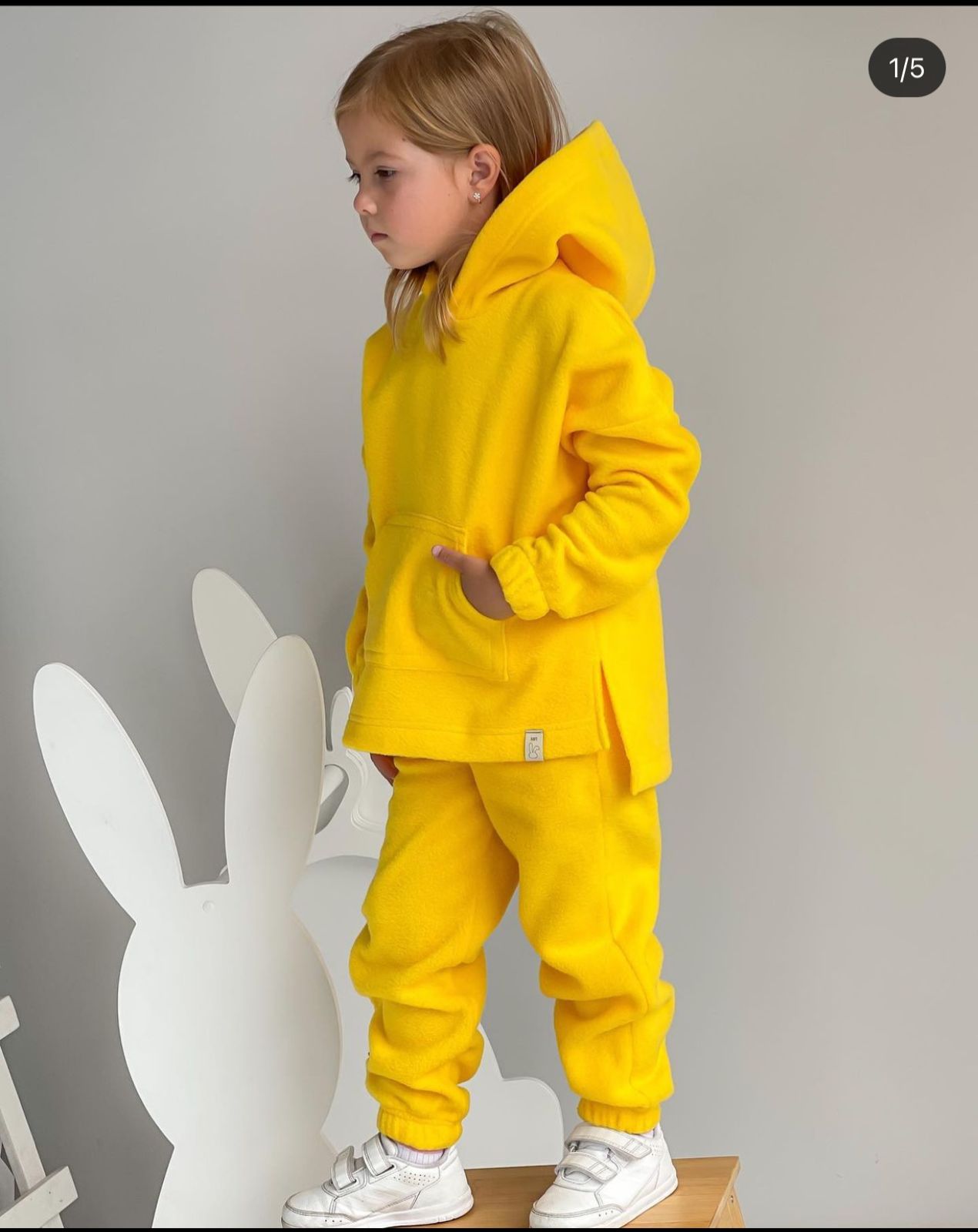 Флис Желтый