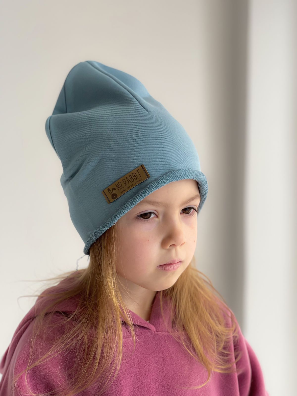 Шапка №3-легкая 3х-нитка с НЕобработанным краем