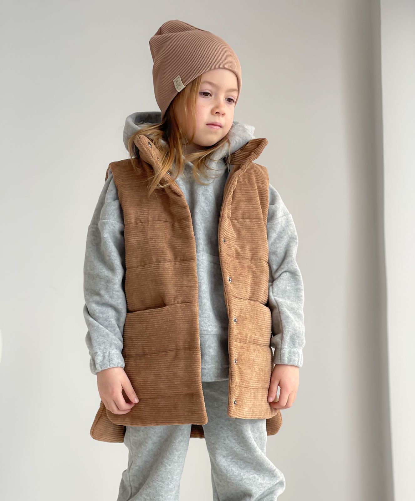 Жилетка Vest вельвет