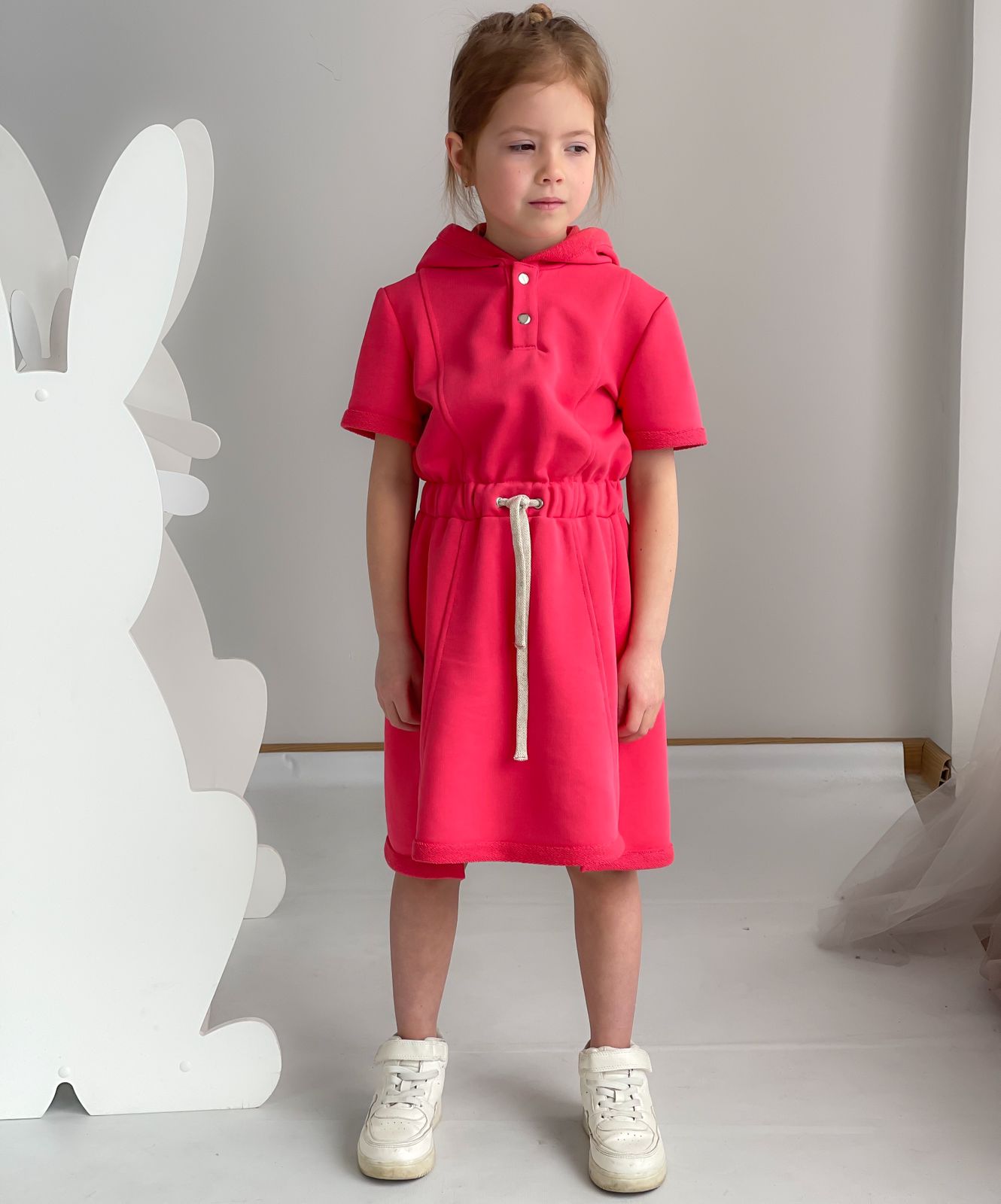 Платье Поло Коралл