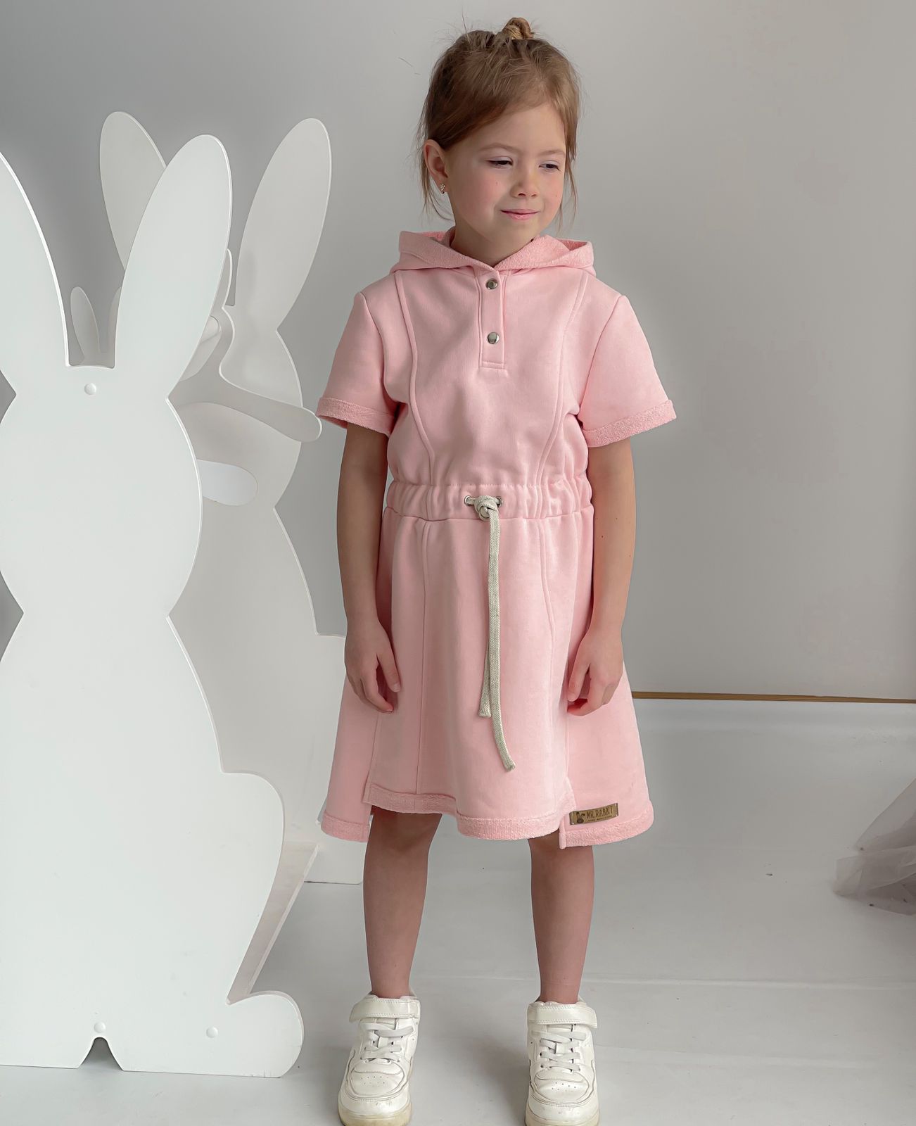 Платье Поло Розовый