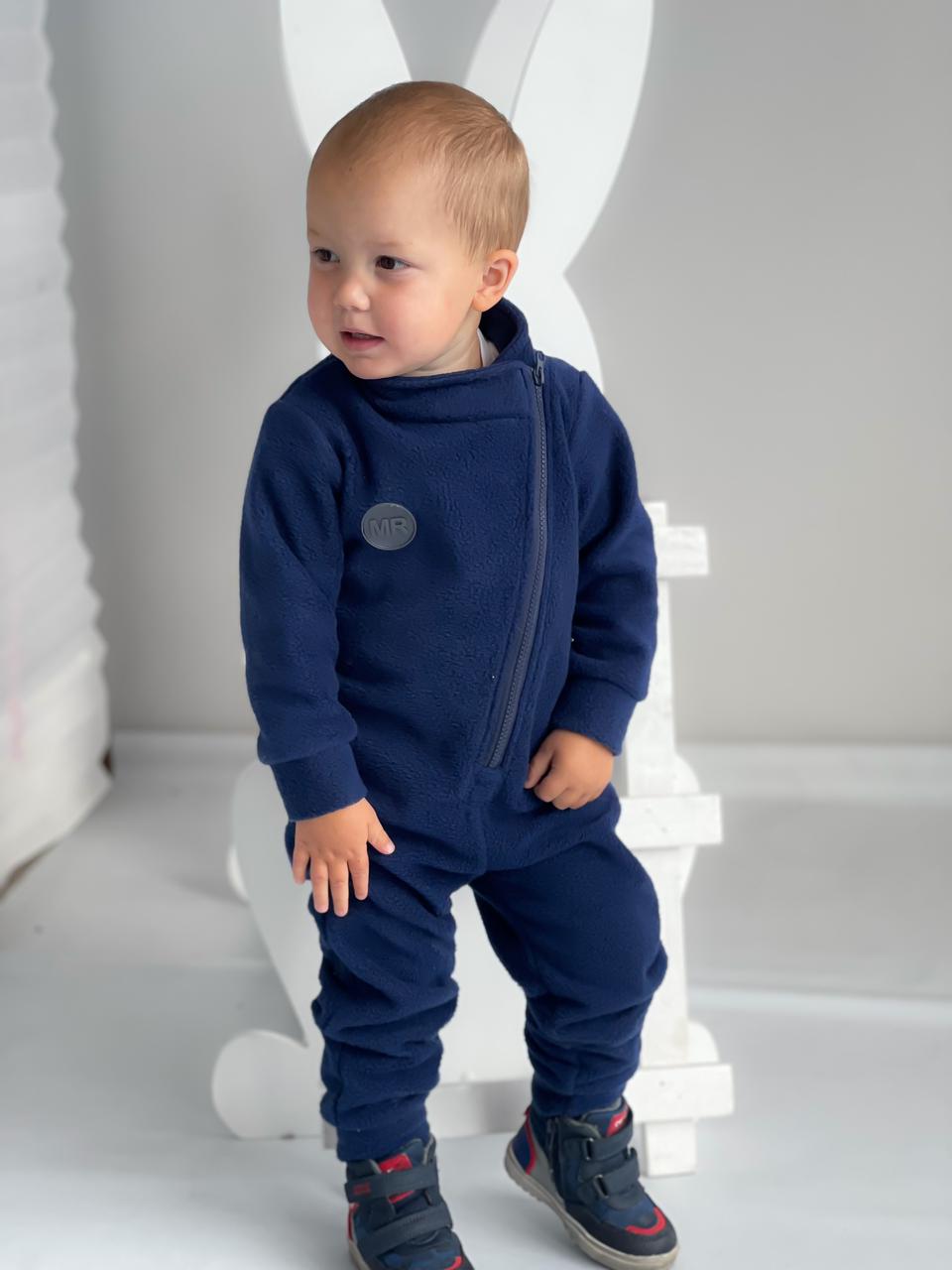 Комбез поддева тёмно-синий