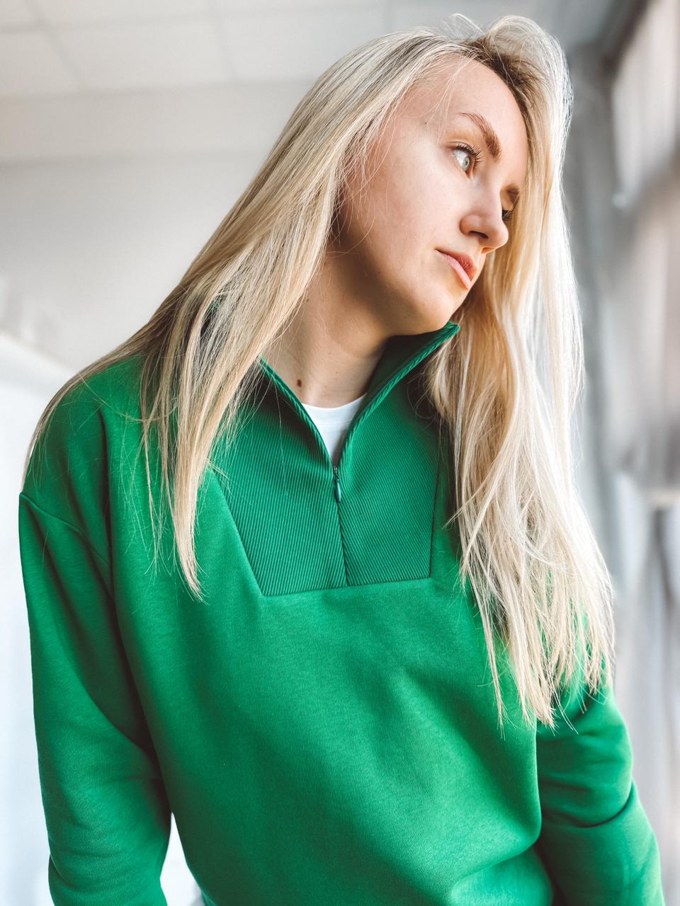 “Level 1» Трикотажный Комплект зелёный