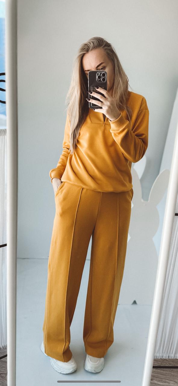 “Level 1» Трикотажный Комплект горчица