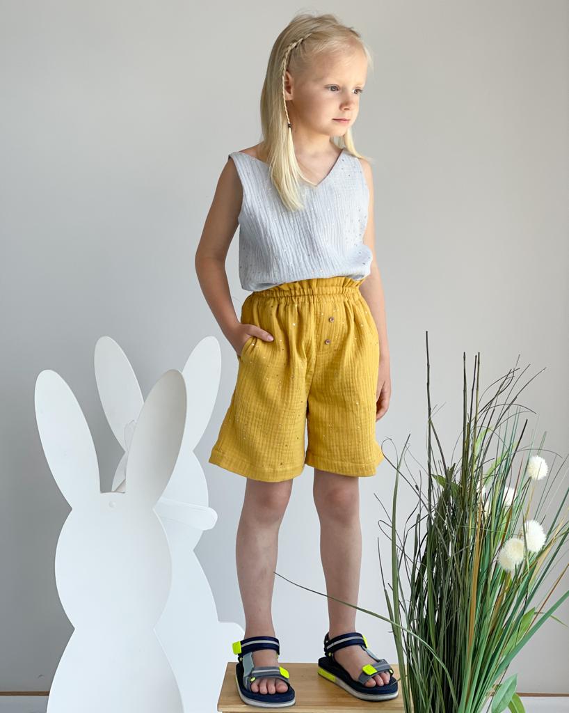 Комплект Linen (топ,шорты)