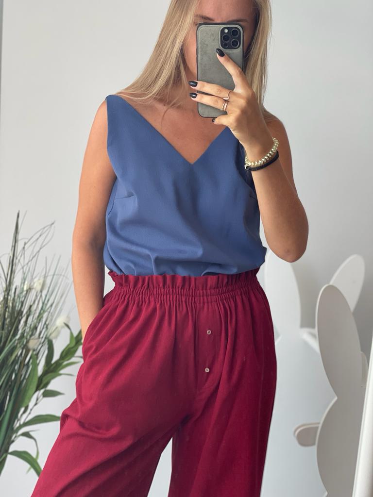 Комплект Linen (топ, штаны)