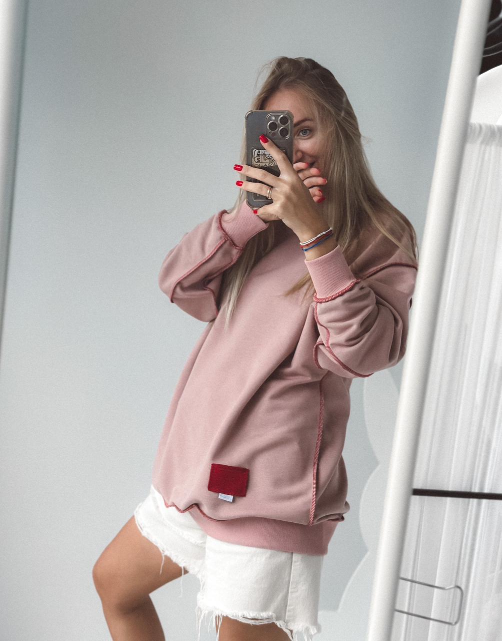 Балахон COLORS пудра