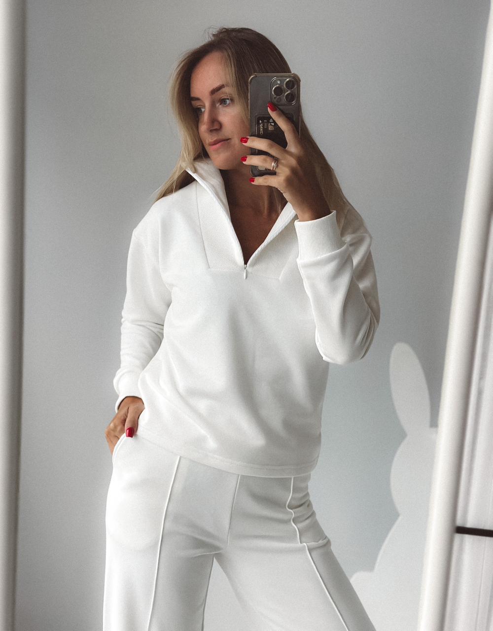 “Level 1» Трикотажный Комплект молочный