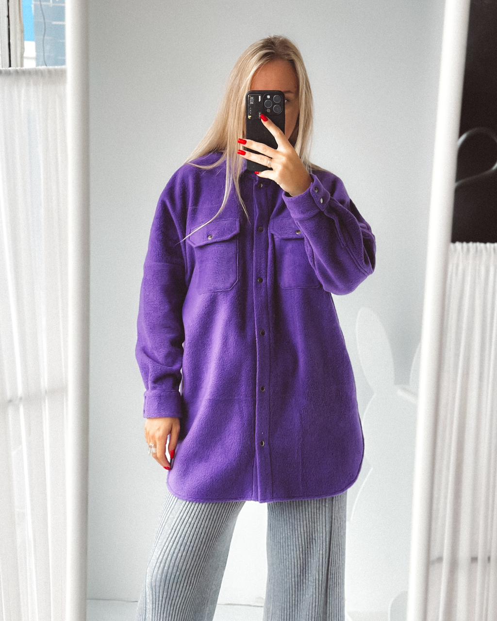 Рубаха Фиолетовая