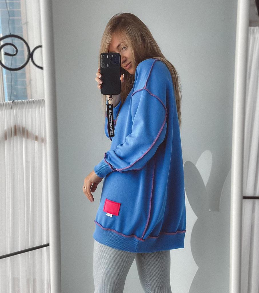 Балахон COLORS голубой