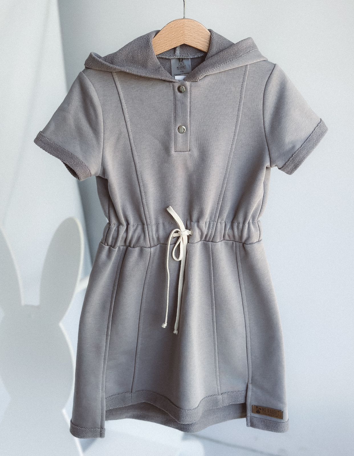 Платье Поло Пепел