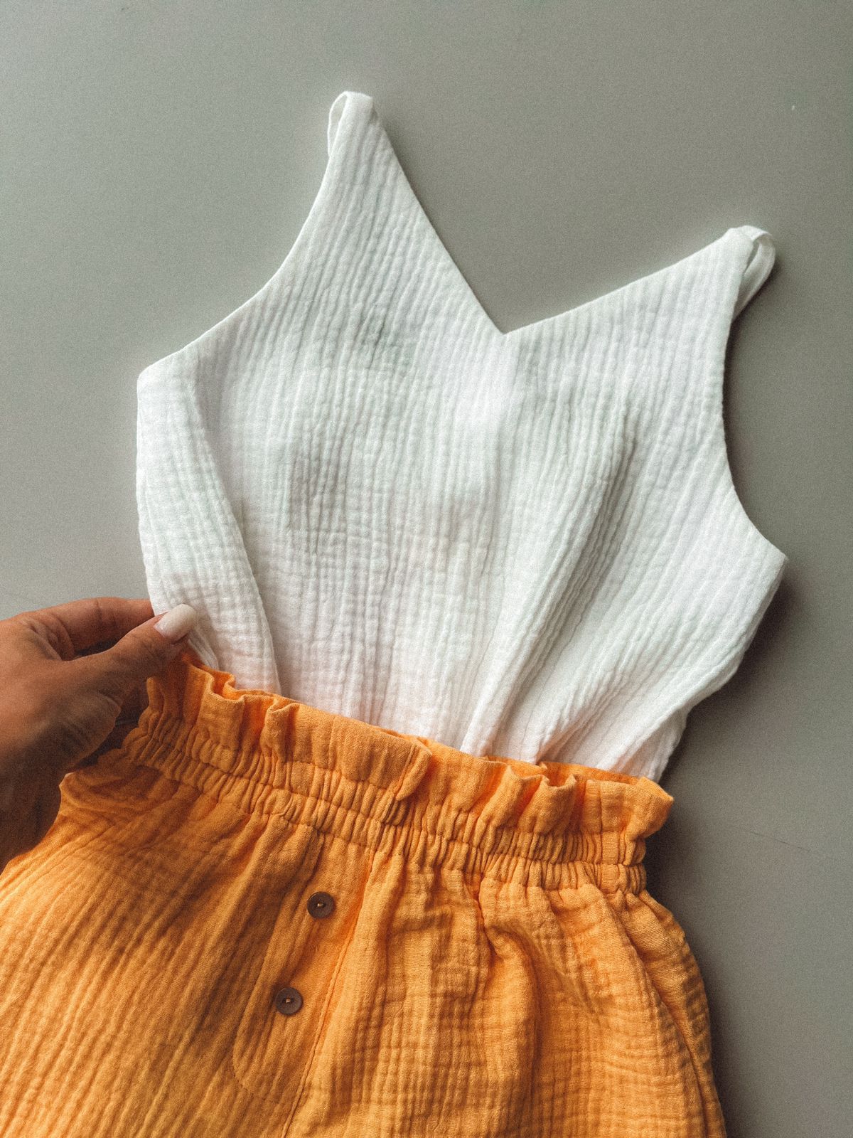 Комплект Linen (топ,шорты)