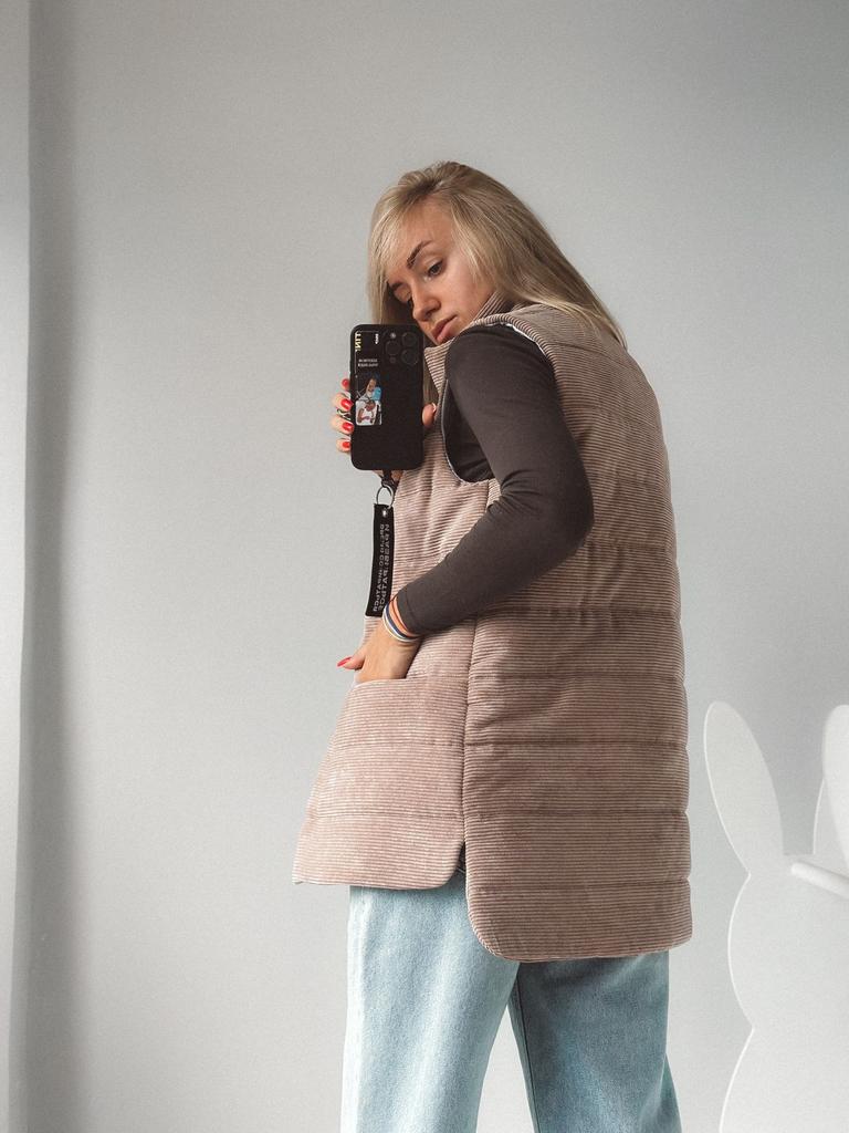 Жилетка Vest латте