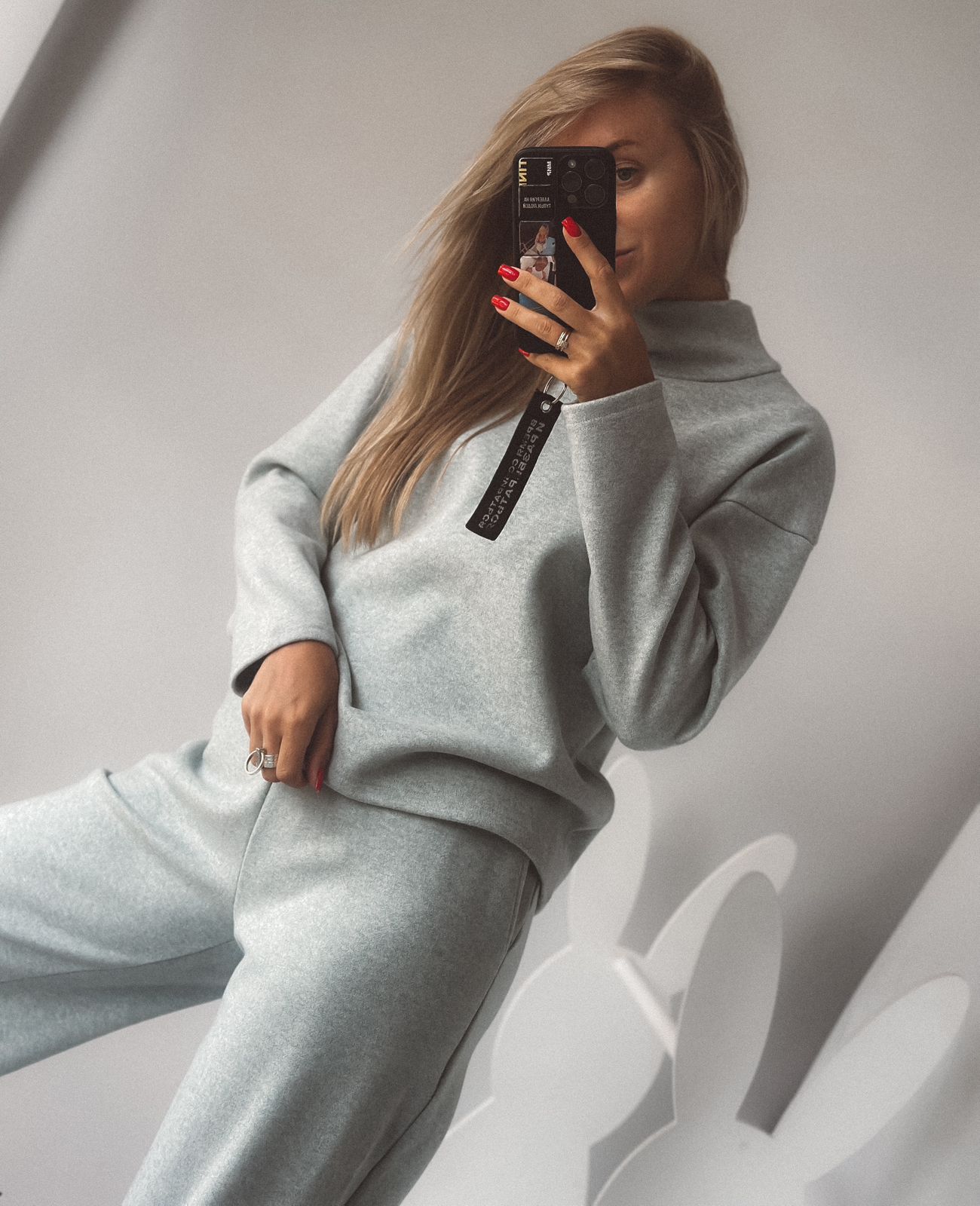 Комплект Ангора Серо-мятный