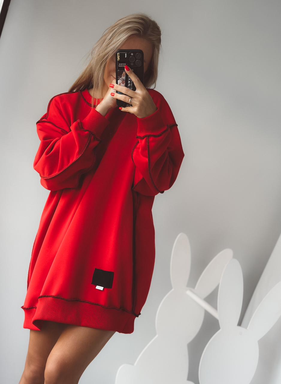 Балахон COLORS красный