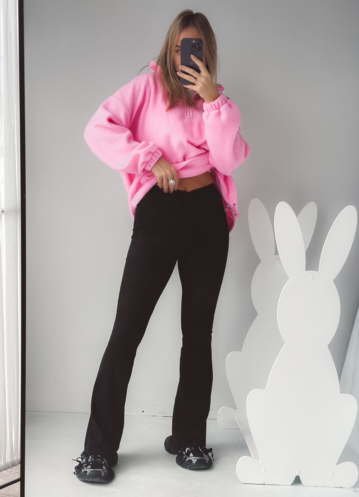 Лосины клёш термополотно