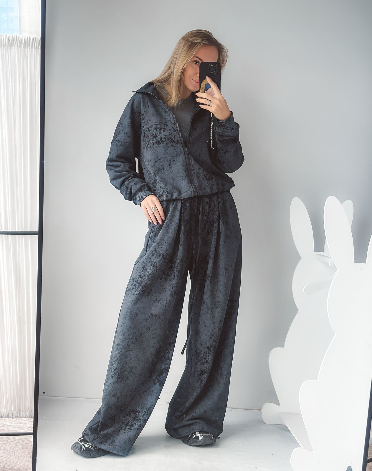 Комплект "Оверище Молния" варёнка графит